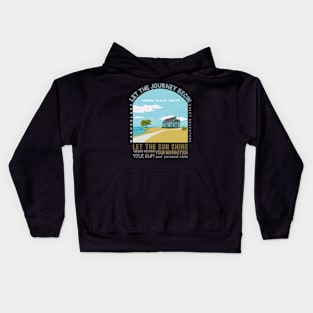 Let the journey begin Kids Hoodie